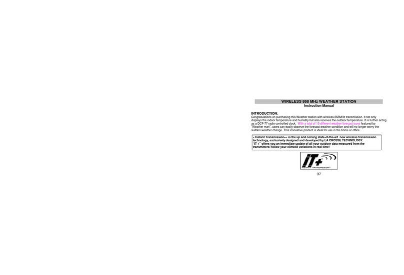 La Crosse Technology Wireless Weather Station instruction manual