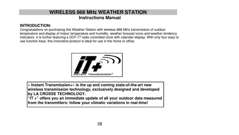 La Crosse Technology Wireless Weather Station instruction manual