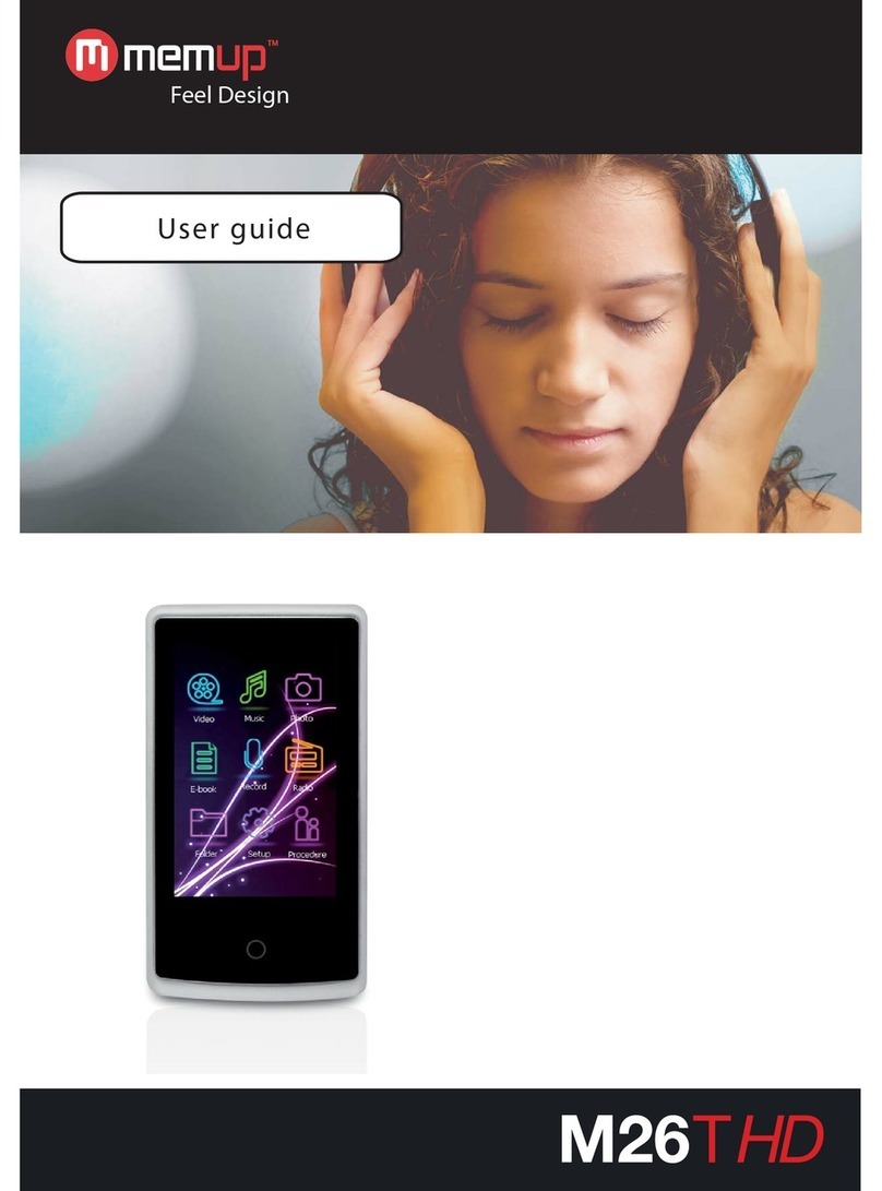 MEMUP M26THD user guide