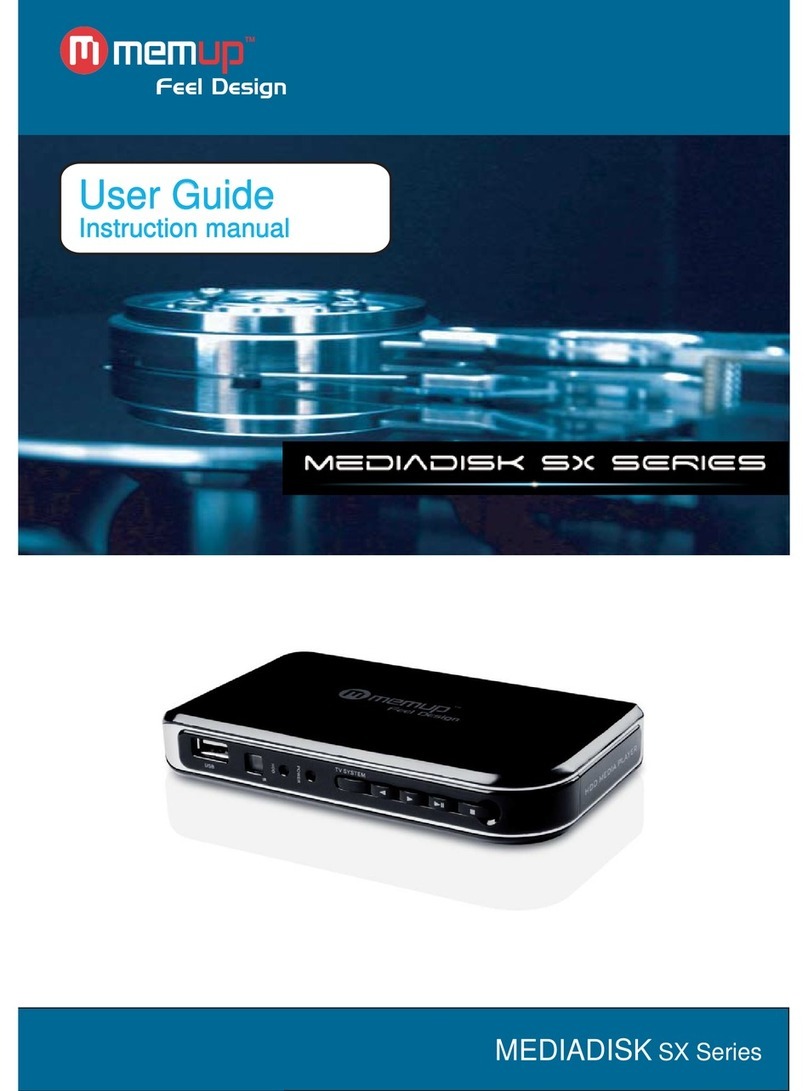 MEMUP MEDIADISK user guide