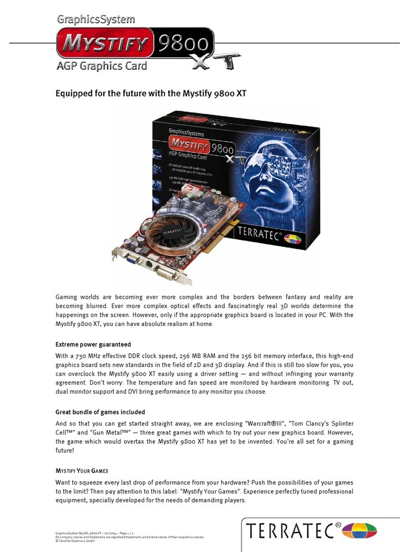 TerraTec Mystify 9800 XT Product information