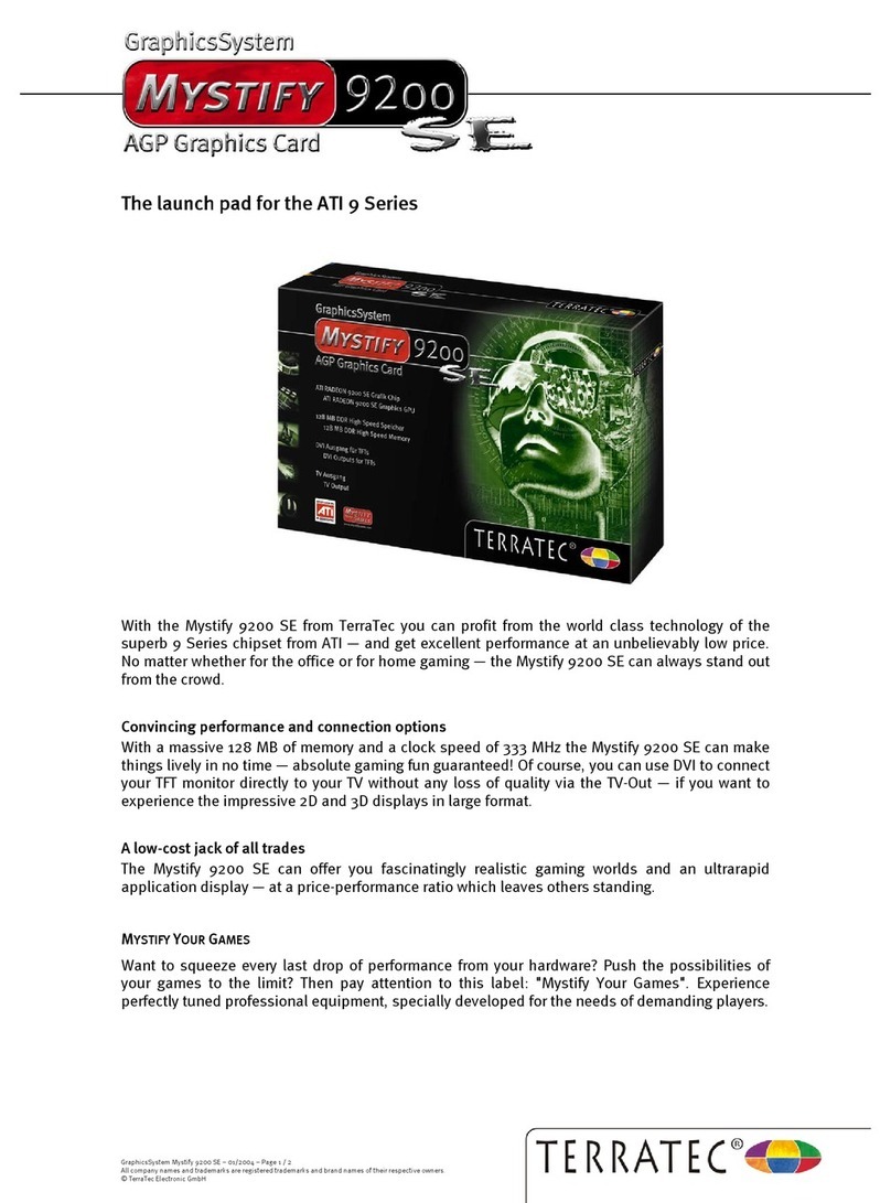 TerraTec Mystify 9200 SE Product information
