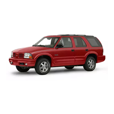 Oldsmobile Bravada 2000 User manual