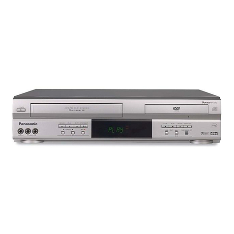 Panasonic PVD4743 - DVD/VCR DECK operating instructions