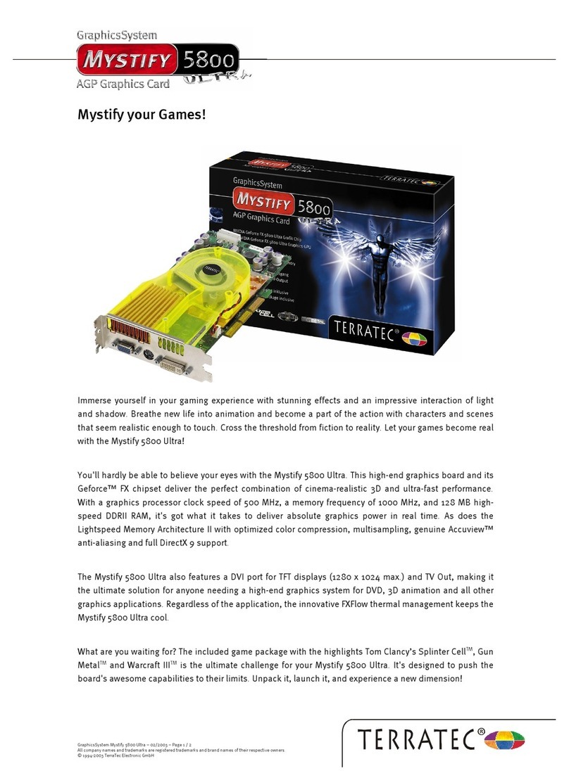 TerraTec Mystify 5800 Ultra Product information