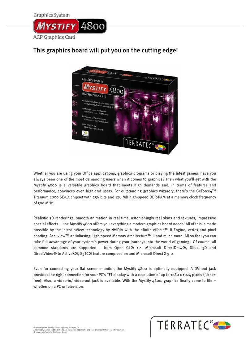 TerraTec Mystify 4800 Product information