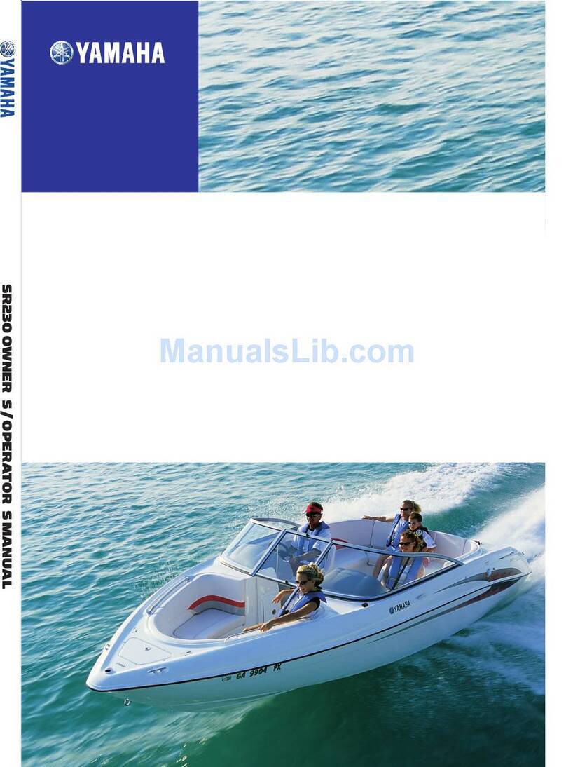 Yamaha SR230 Owner's/operator's manual