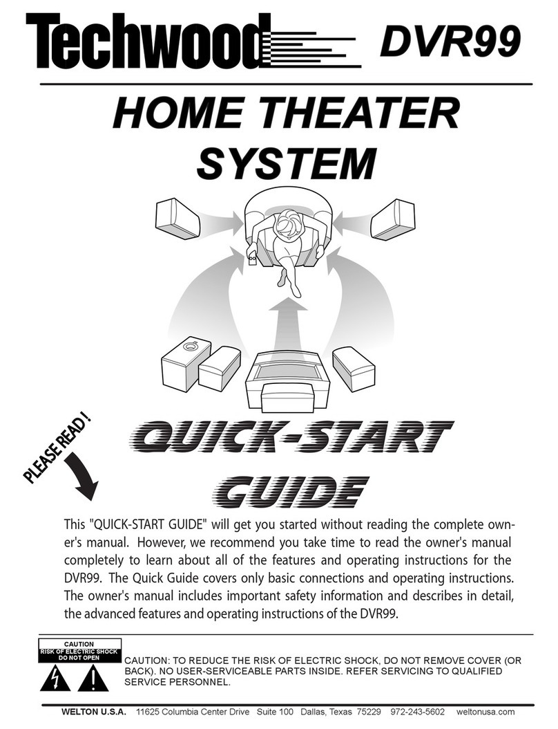 TECHWOOD DVR99 User manual