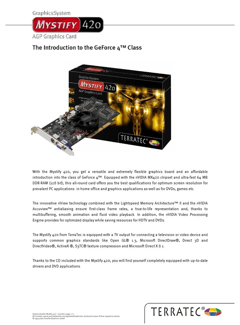 TerraTec Mystify 420 Product information