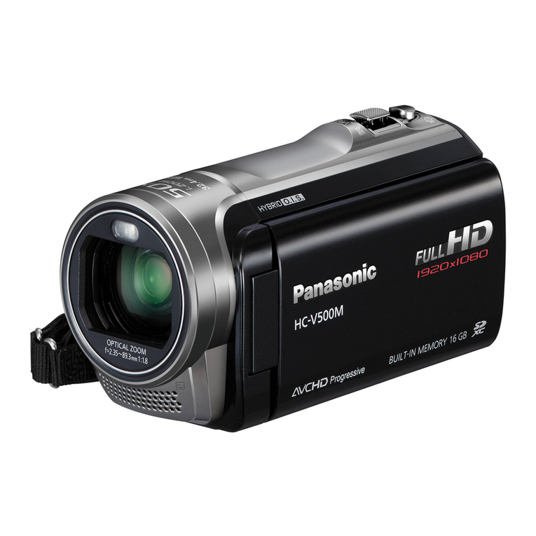 Panasonic HC-V500 User manual