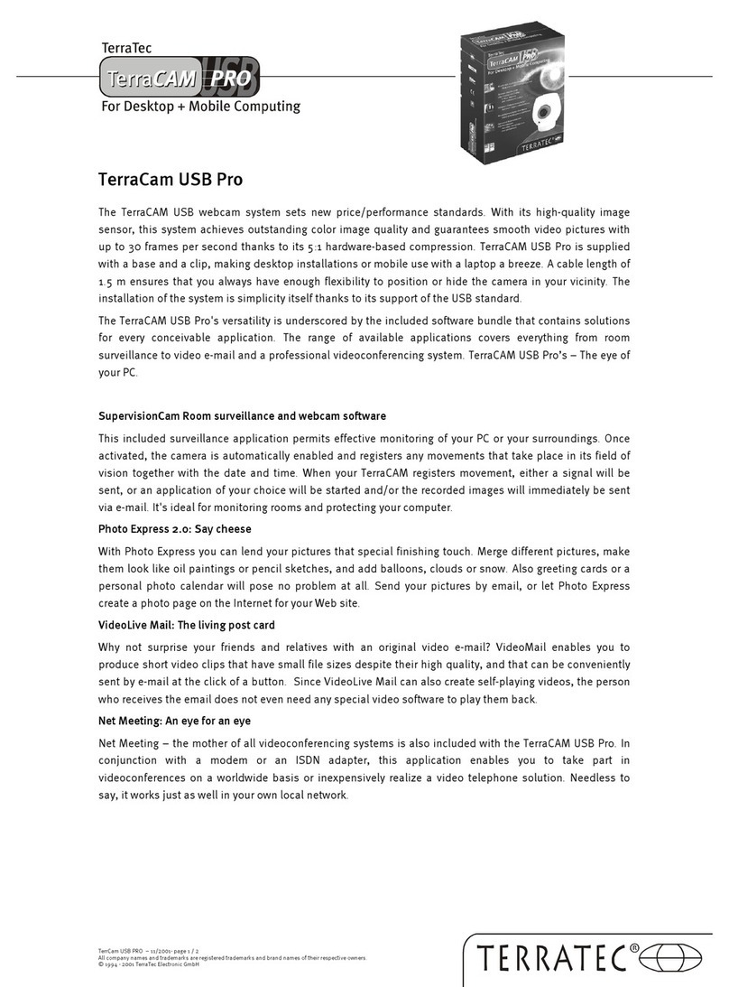 TerraTec TerraCAM USB pro Product information
