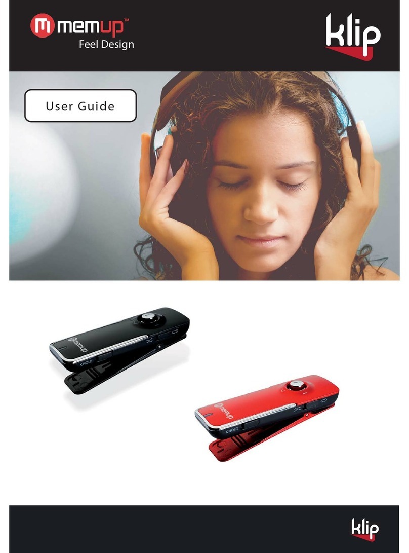 MEMUP KLIP user guide