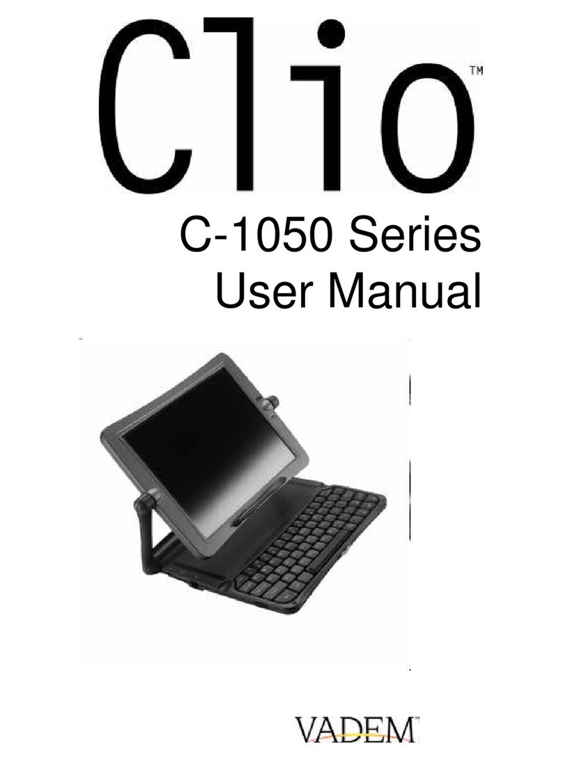 Vadem Clio C-1050 Series user manual