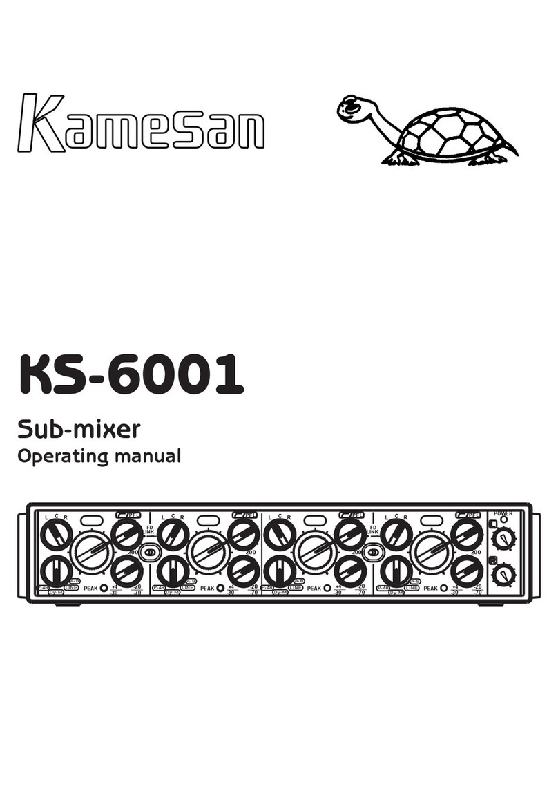 Kamesan KS-6001 User manual