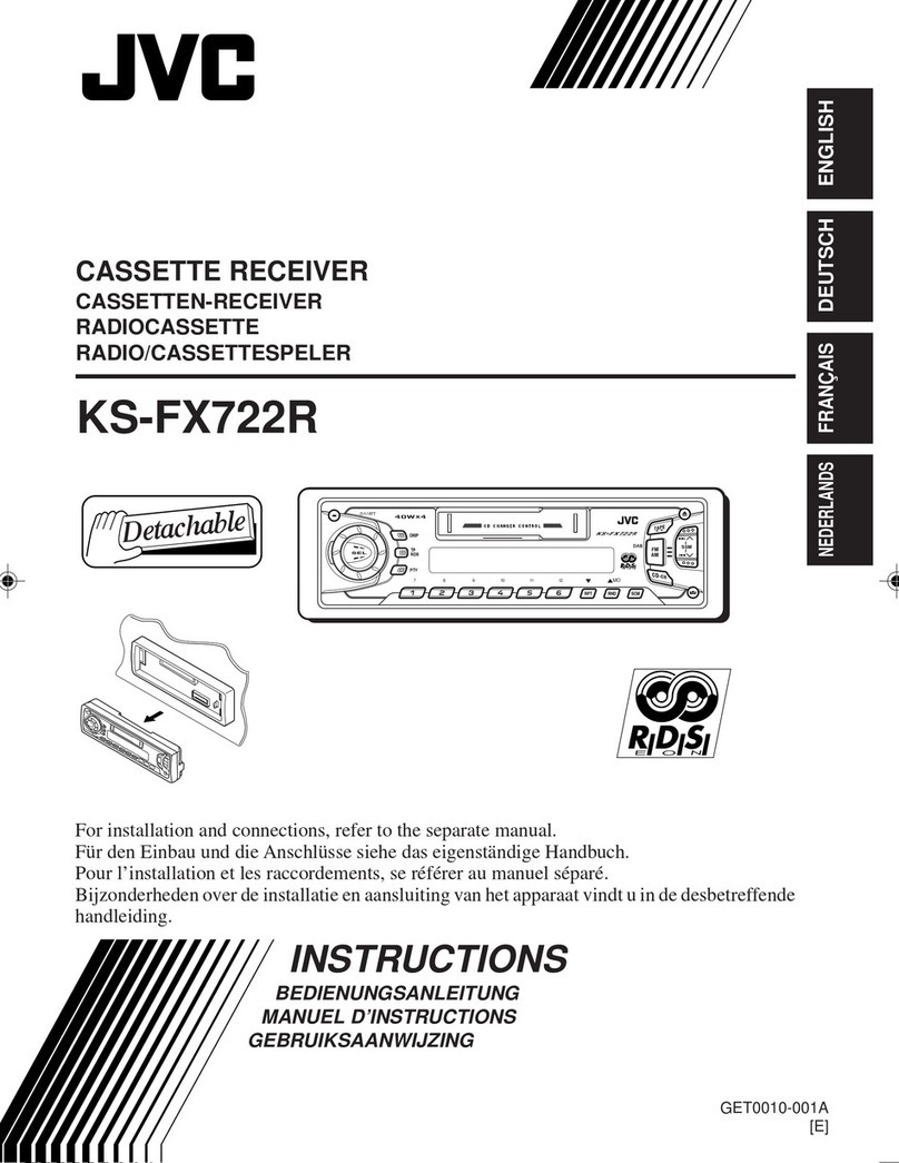 JVC KS-FX722R User manual