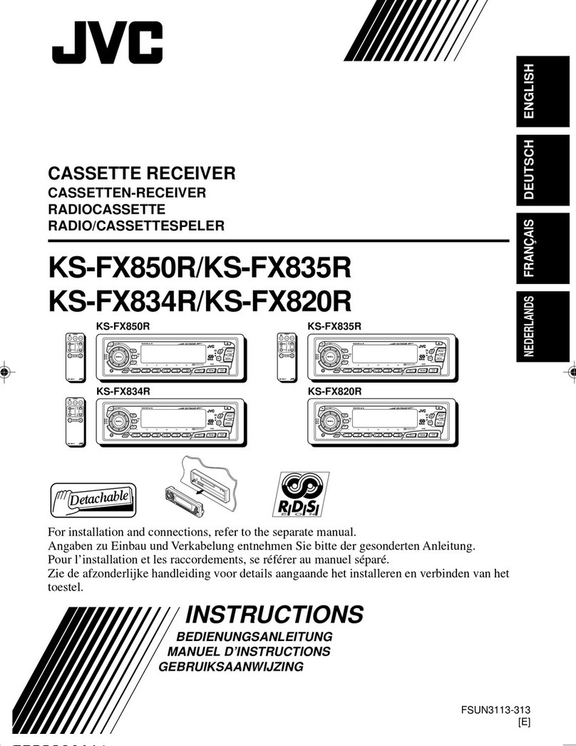 JVC KS-FX850R User manual