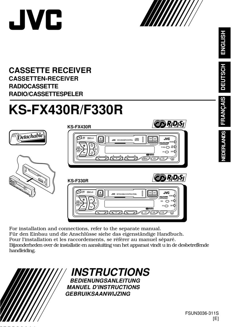 JVC KS-FX430R User manual