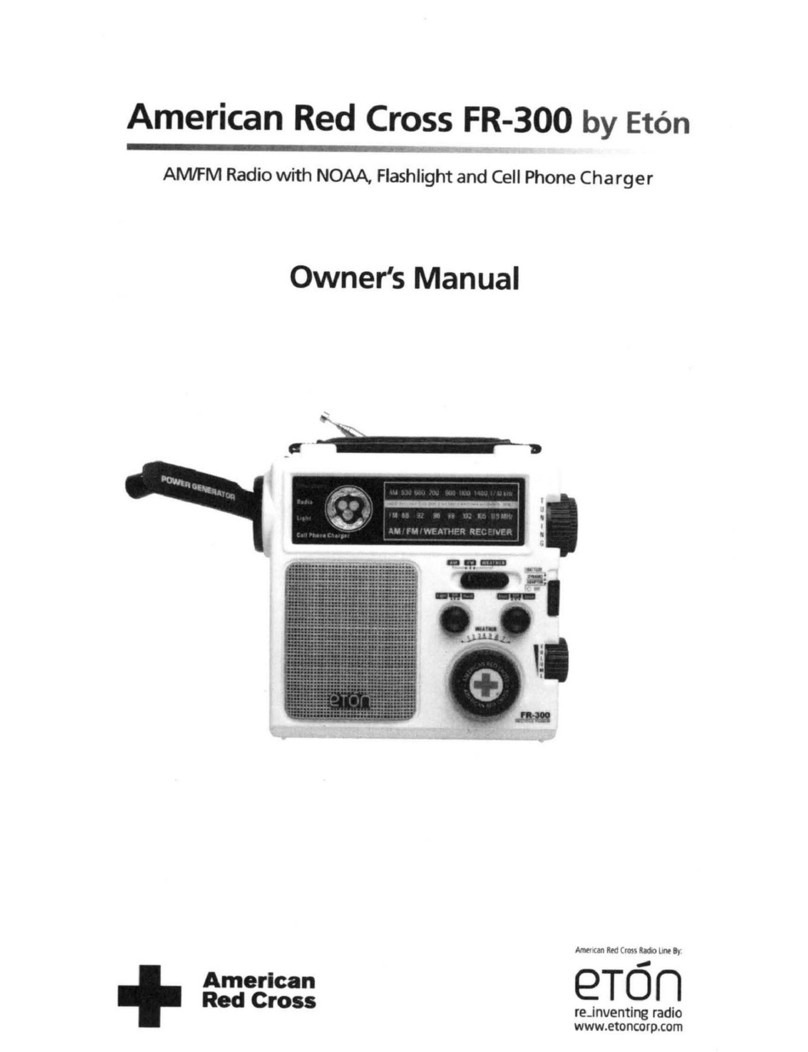 Eton FR-300 owner's manual