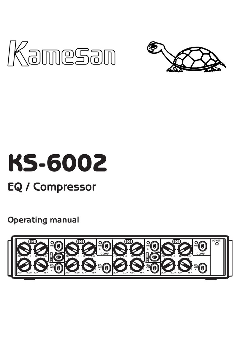 Kamesan KS-6002 operating manual