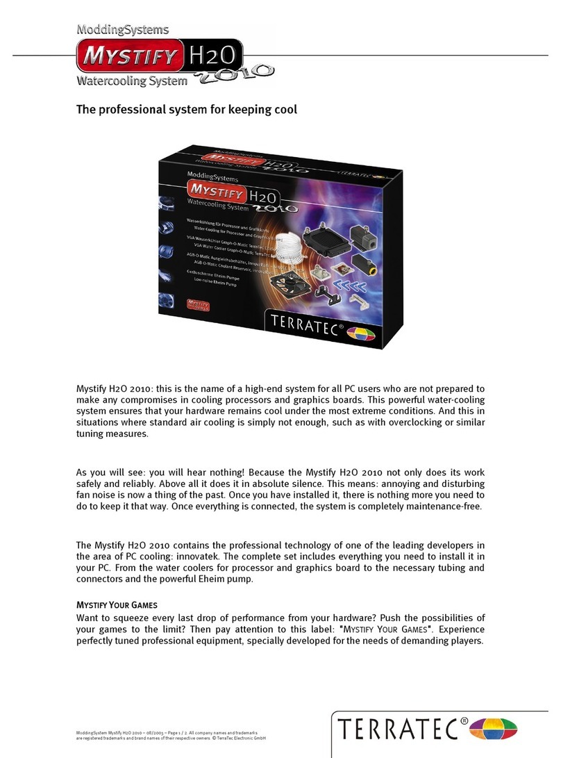 TerraTec ModdingSystems MYSTIFY H2O 2010 Product information