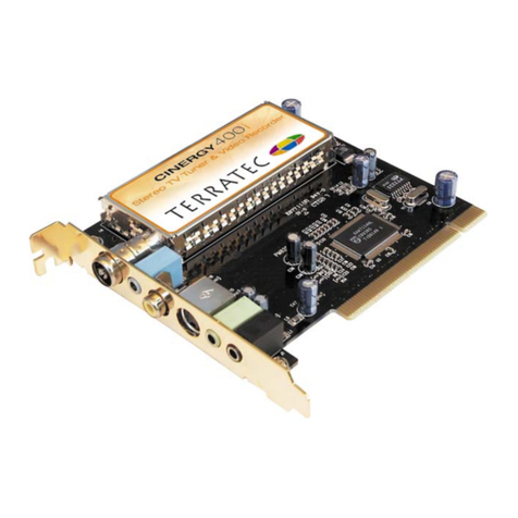 TerraTec CINERGY 400 I Installation guide TerraTec CINERGY 400 I Installation guide