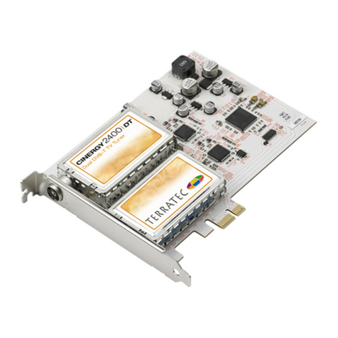 TerraTec CINERGY 2400 I DT MCE edition Installation guide TerraTec CINERGY 2400 I DT MCE edition Installation guide