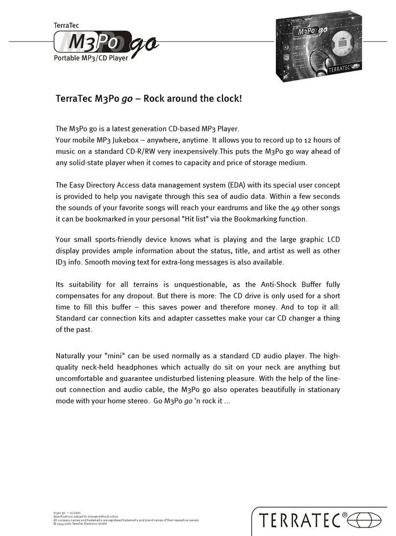TerraTec M3PO GO Information sheet