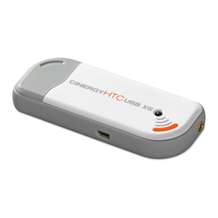 TerraTec CINERGY A USB XS User manual TerraTec CINERGY A USB XS User manual