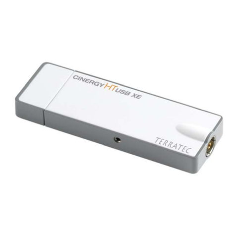 TerraTec Cinergy HT USB XE Hardware and driver Installation guide TerraTec Cinergy HT USB XE Hardware and driver Installation guide
