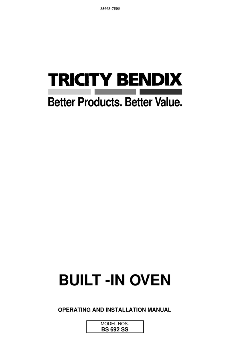 Tricity Bendix BS 692 SS Product guide