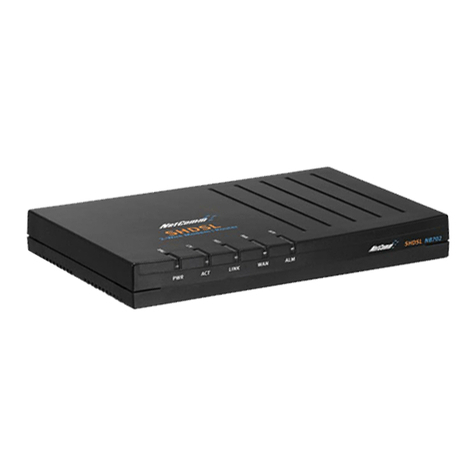NetComm NB702 SHDSL User manual