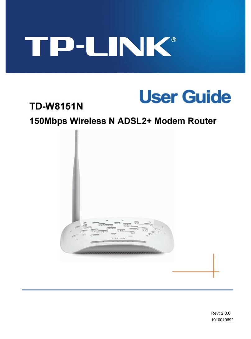 TP-Link TD-W8151N user guide