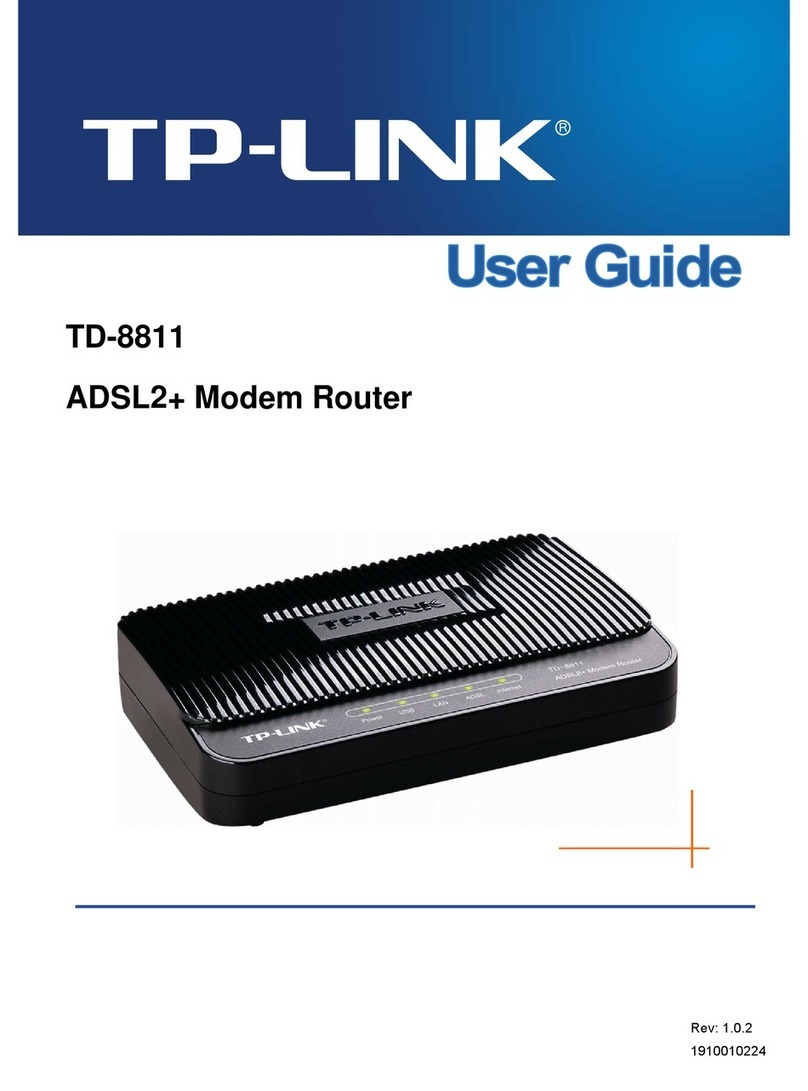 TP-Link TD-8811 user guide
