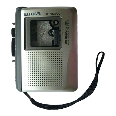 Aiwa TP-VS500 User manual