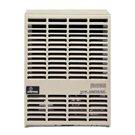 Empire Heating Systems DV-210-SG User manual