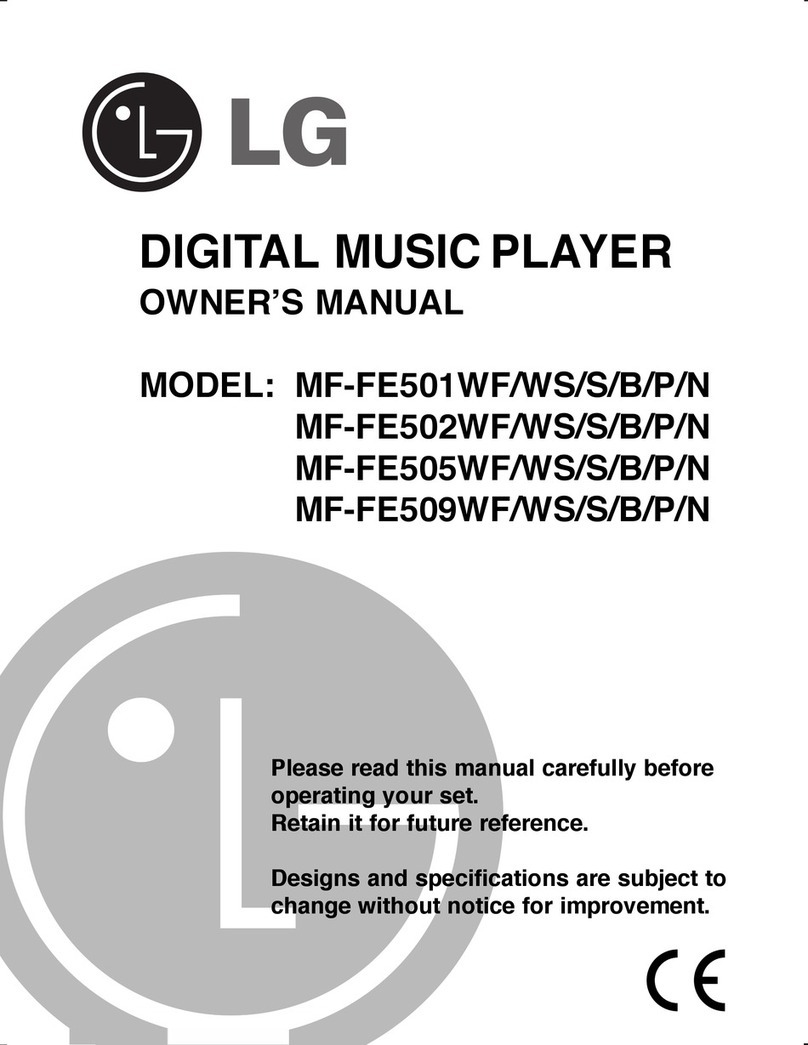 LG MF-FE501WF/WS/S/B/P/N User manual