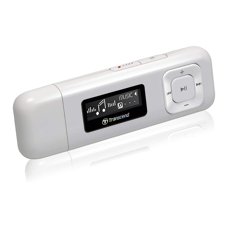 Transcend MP330 User manual