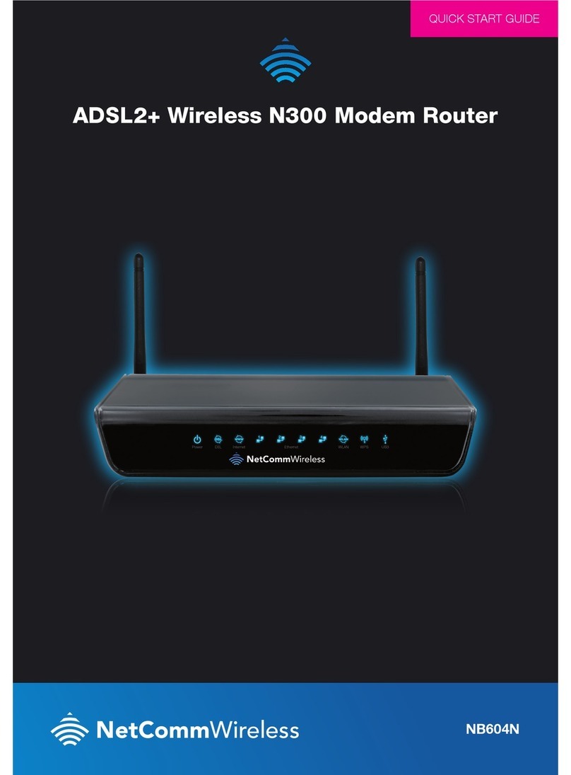 NetComm NB604N User manual