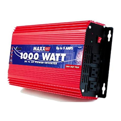 Vector MAXX SST 1000 VEC049 owner's manual