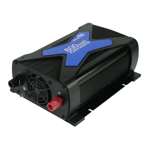 Whistler 800 WATT POWER INVERTER owner's manual