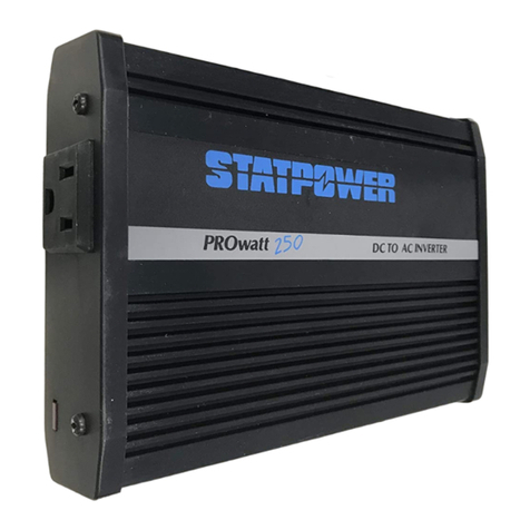 Statpower PROwatt 250 owner's manual