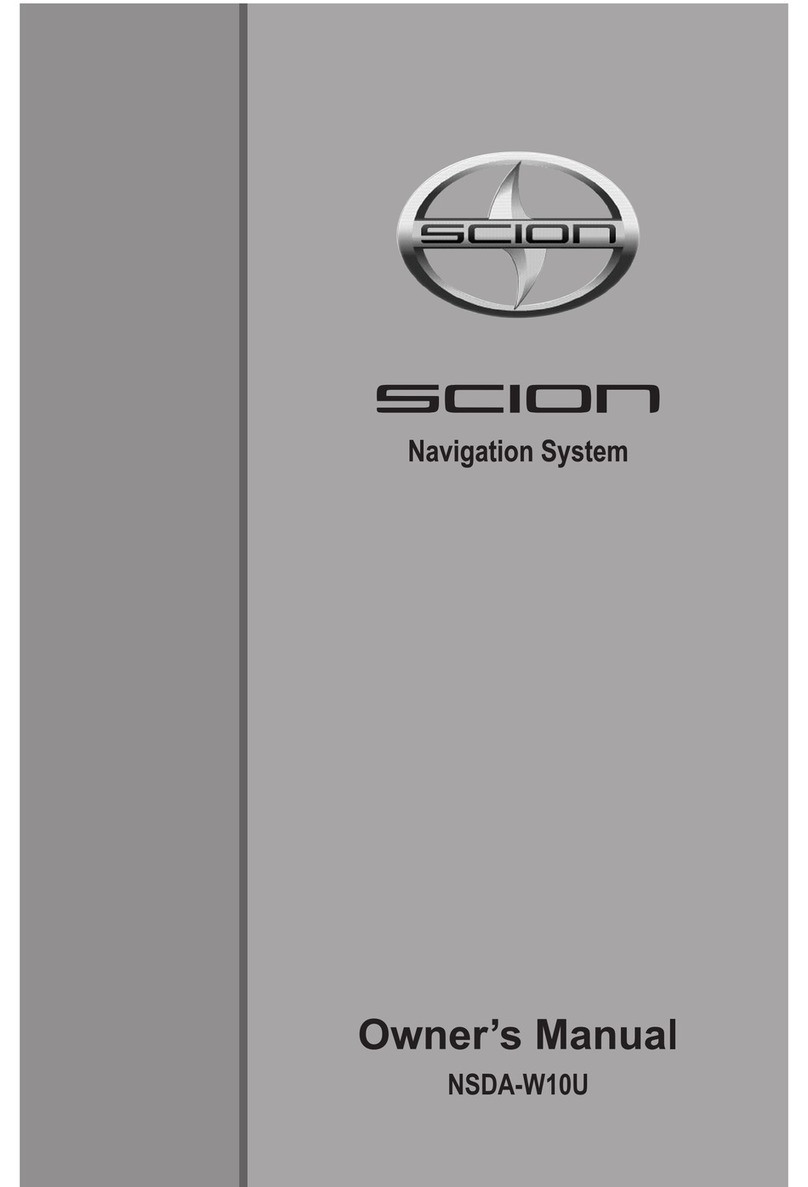Scion NSDA-W10U owner's manual