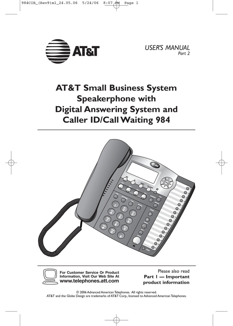 AT&T 945 User manual