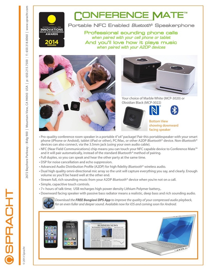 Spracht MCP-3020 user guide