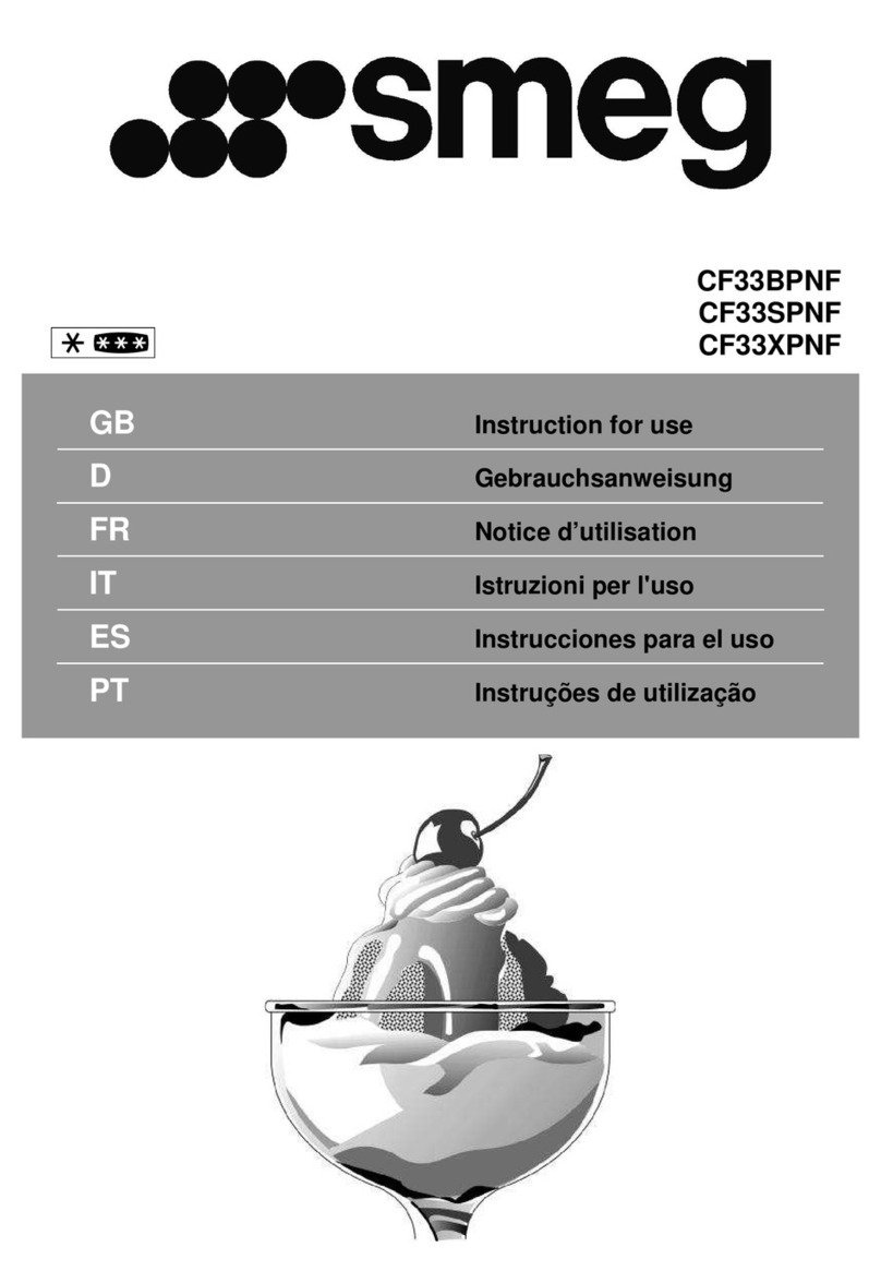 Smeg CF33SPNF Instructions for use