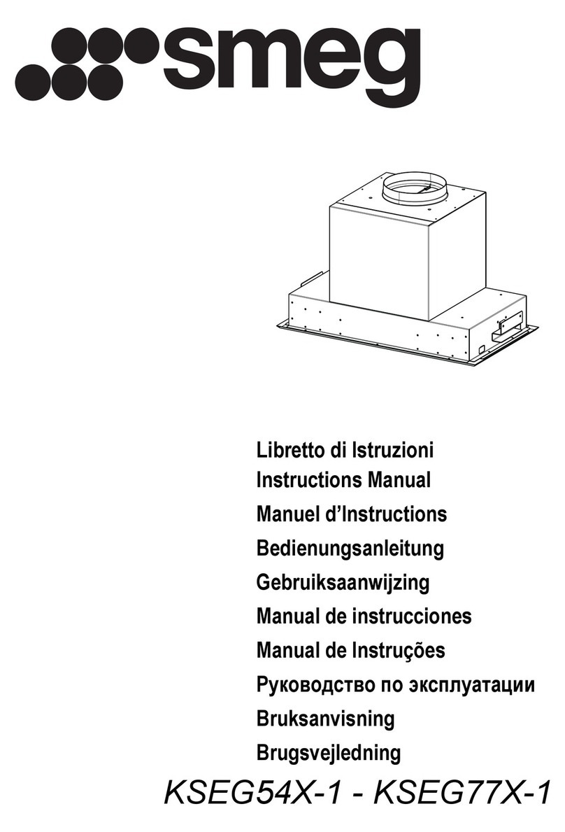 Smeg KSEG77X-1 instruction manual