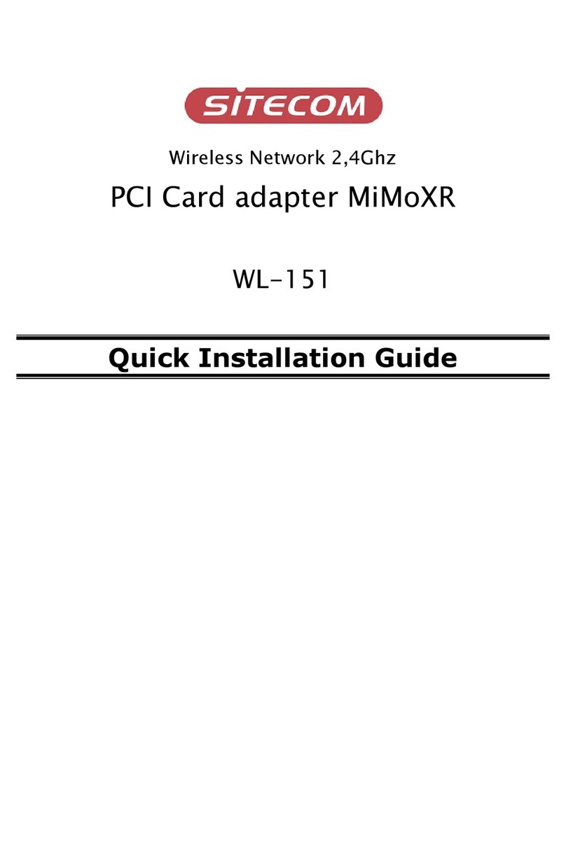 Sitecom WL-151 User manual