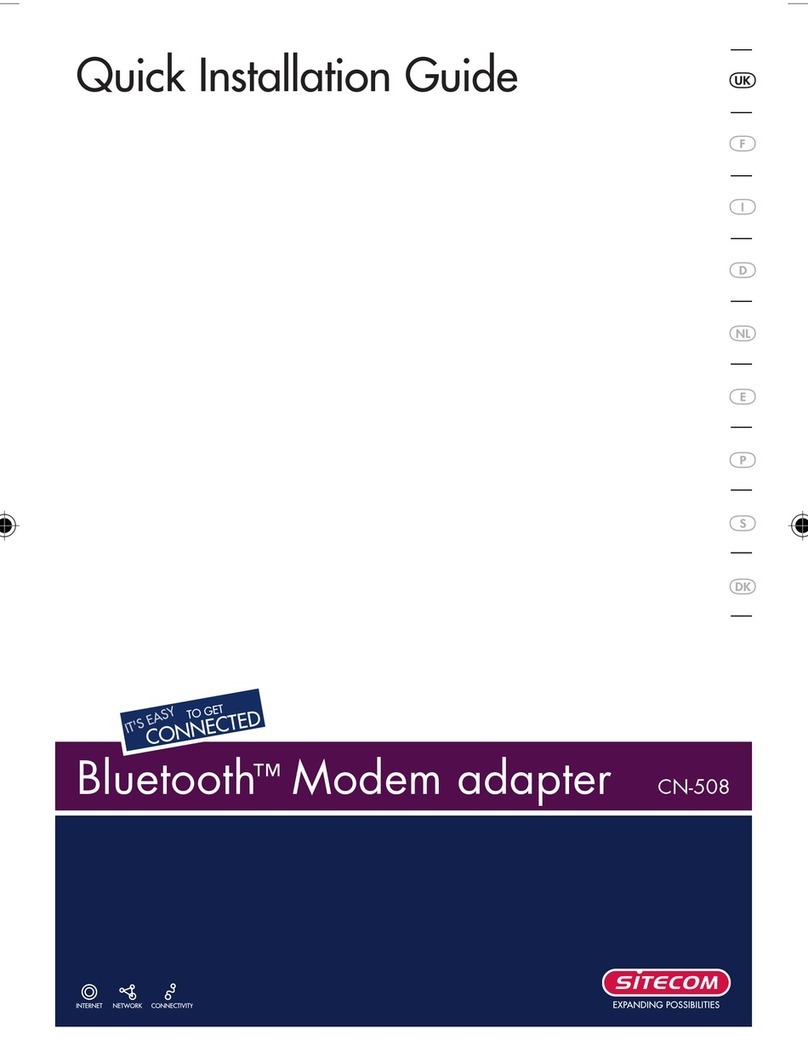 Sitecom CN-508 Quick installation guide