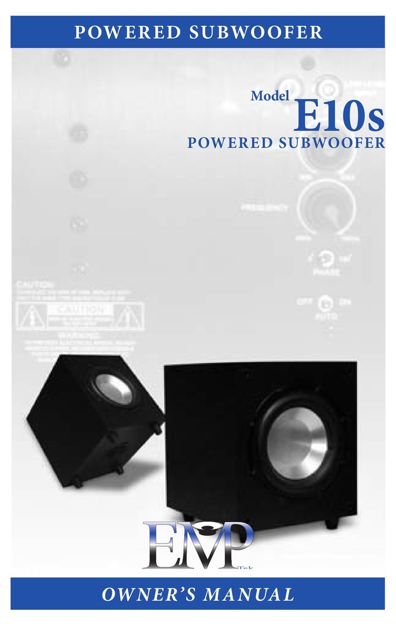 EMP Tek E10s owner's manual