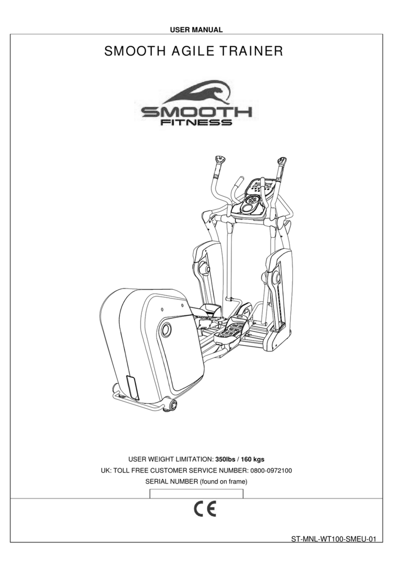Smooth Fitness SMOOTH AGILE user manual
